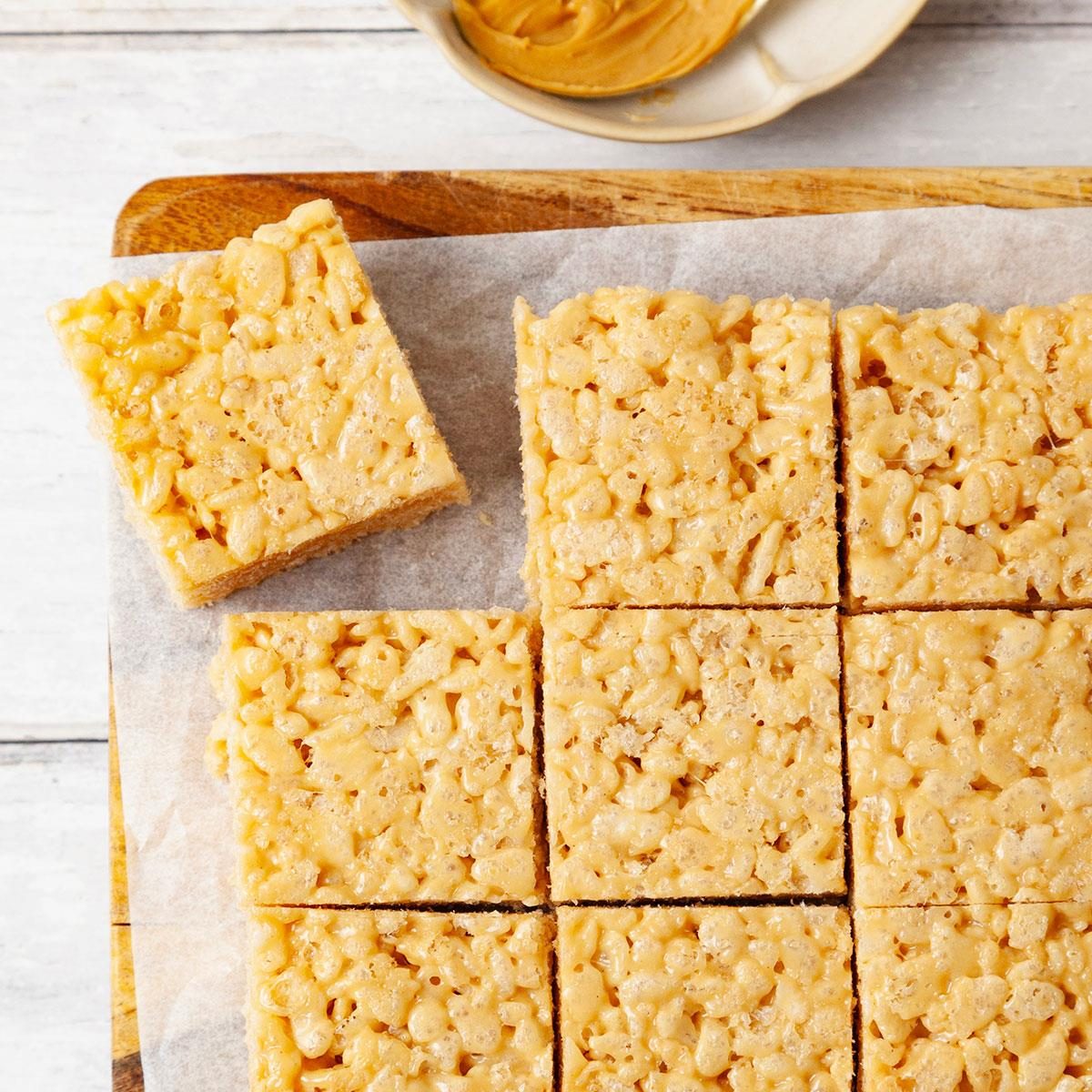 Elevated Peanut Butter Rice Krispie Treats: Easy No-Bake Recipe